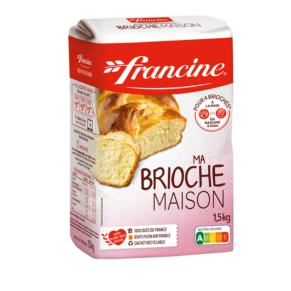 Préparation pour brioche maison, FRANCINE, 1,5kg
