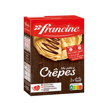 Préparation pour pâte à crêpes FRANCINE, 380g