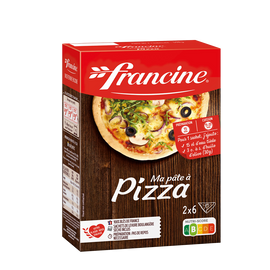 Préparation pour pâte à pizza FRANCINE, 510g