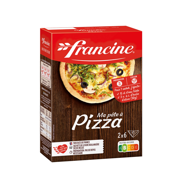 Préparation pour pâte à pizza FRANCINE, 510g