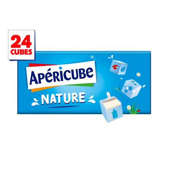 Fromage apéritif Nature APERICUBE - 24 cubes 125g