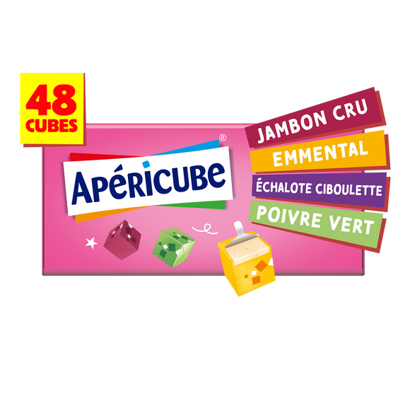 Fromage apéritif Incontournables de l'apéro APERICUBE - 48 cubes 250g