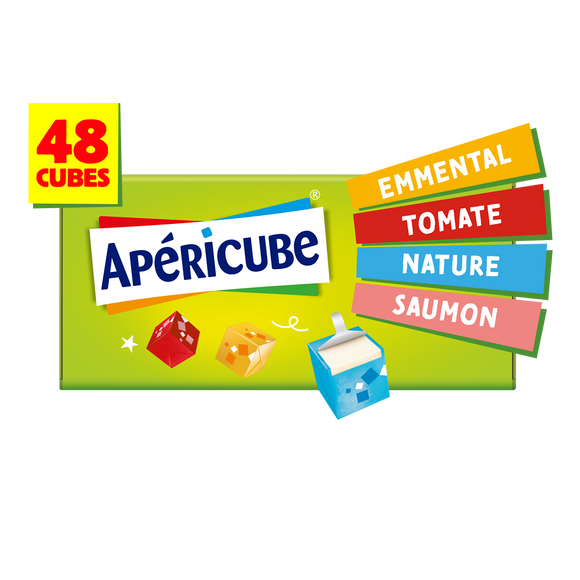 Fromage apéritif Classic's de l'apéro APERICUBE - 48 cubes 250g