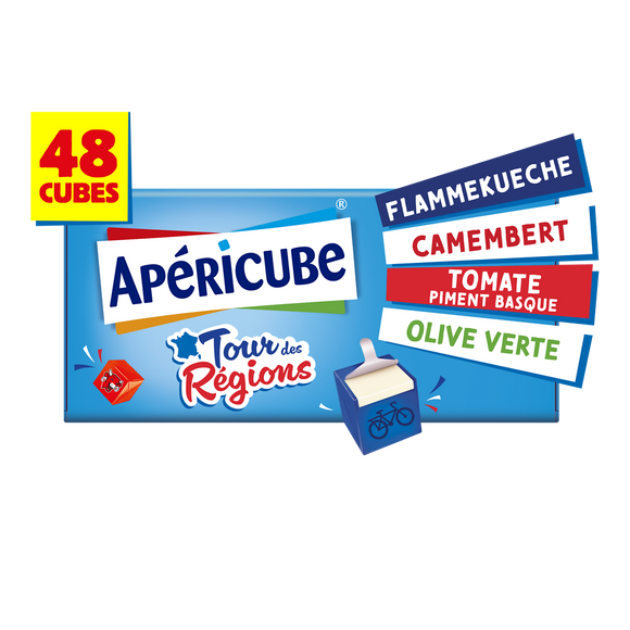 APERICUBE Tour des Régions 48 cubes 250g