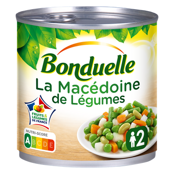 Macédoine de légumes BONDUELLE - Boîte 265g