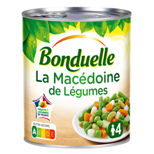 Macédoine de légumes Sans conservateur BONDUELLE - Boîte de 530g net égoutté