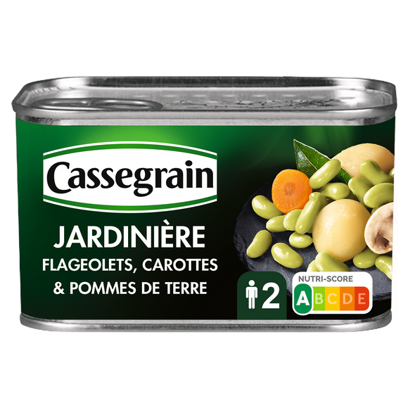Jardinière de légumes CASSEGRAIN - Boîte 265g