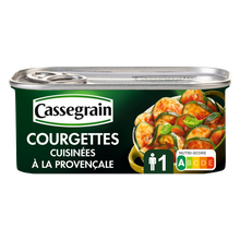 Courgettes cuisinées à la Provençale CASSEGRAIN - Boîte 185g