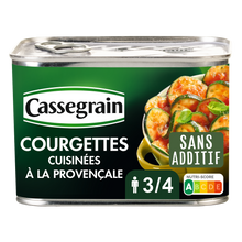 Courgettes à la Provençale CASSEGRAIN - Boîte 660g