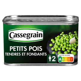 Petits pois CASSEGRAIN - Boîte 280g