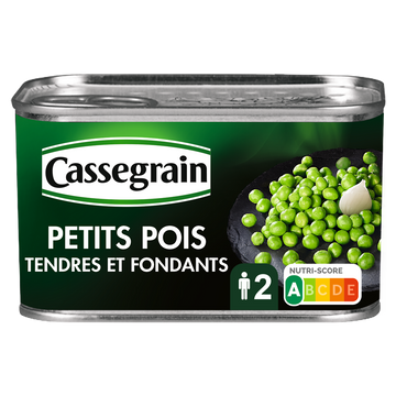 Petits pois CASSEGRAIN - Boîte 280g