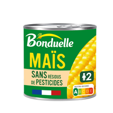 Maïs sans résidu de pecticides BONDUELLE - Boîte 1/2 285g