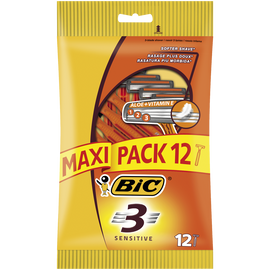 Rasoirs masculin jetables 3 lames BIC, x12