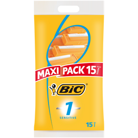 Rasoirs masculin jetables 1 lame Sensitive BIC, x15