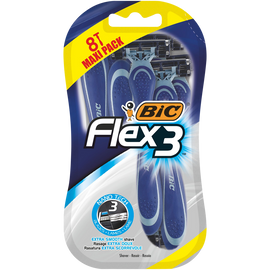 Rasoir jetable flex3 comfort BIC blister x8