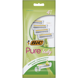 Rasoirs jetables Pure 3 Lady BIC, x4