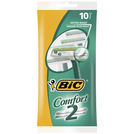 Rasoirs pour homme jetables Comfort 2 BIC, x10