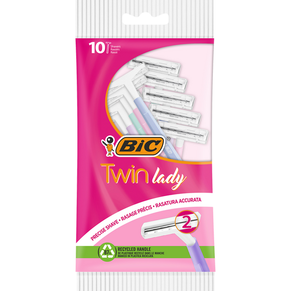 Rasoirs jetables twin Lady BIC, x10