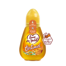 Tartimiel miel liquide LUNE DE MIEL, flacon de 250g