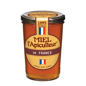 Miel de France liquide MIEL L'APICULTEUR, pot en verre de 500g