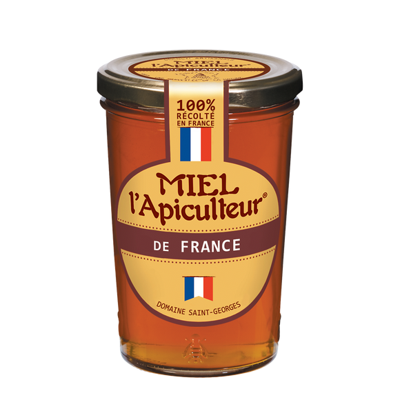 Miel de France liquide MIEL L'APICULTEUR, pot en verre de 500g