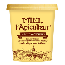 Miel de nos terroirs crèmeux MIEL L'APICULTEUR, pot en carton, 1kg