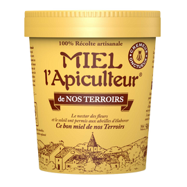 Miel de nos terroirs crèmeux MIEL L'APICULTEUR, 500g