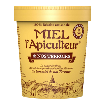 Miel de nos terroirs crèmeux MIEL L'APICULTEUR, 500g