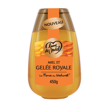 Miel et gelée royale LUNE DE MIEL doseur 450g