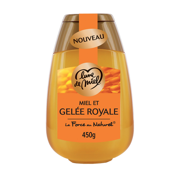 Miel et gelée royale LUNE DE MIEL doseur 450g