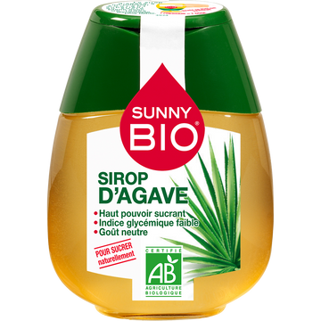 Sirop d'agave SUNNY BIO, doseur de 250g