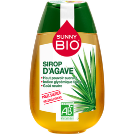 Sirop d'agave SUNNY BIO, doseur de 500g
