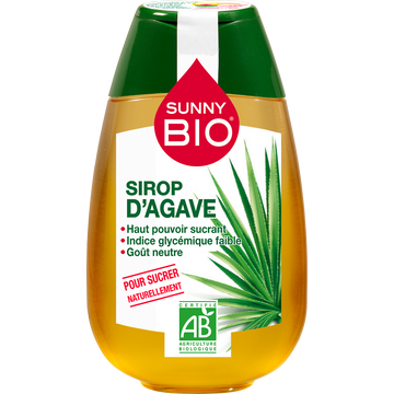 Sirop d'agave SUNNY BIO, doseur de 500g