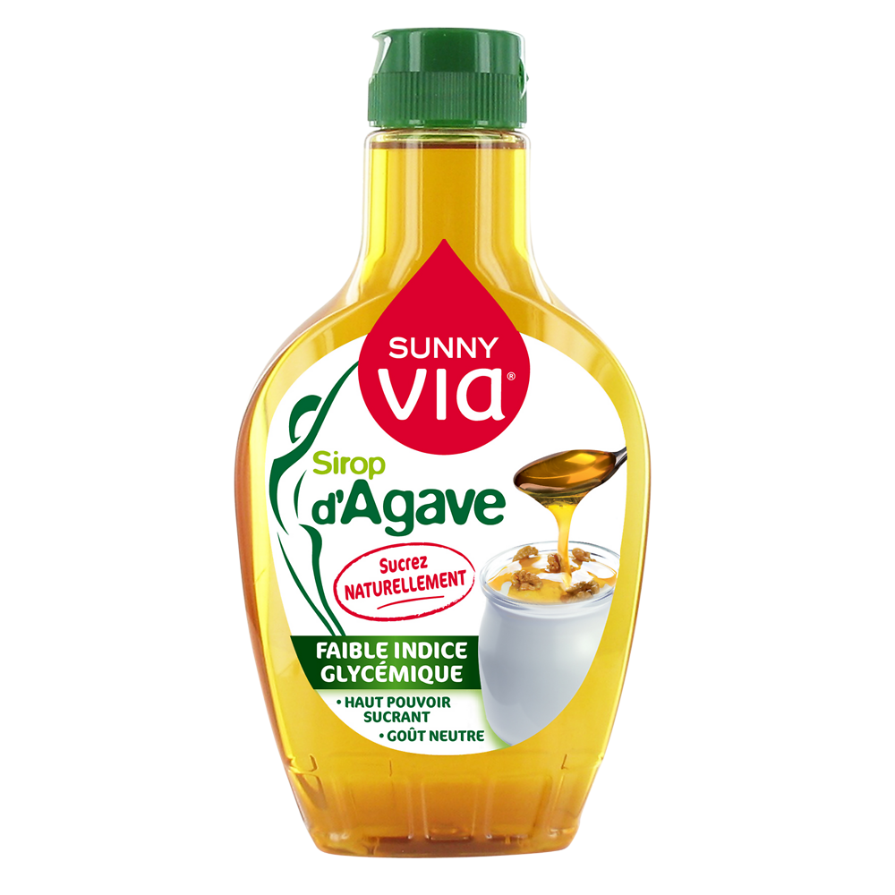Sirop d'agave SUNNY VIA, 350g