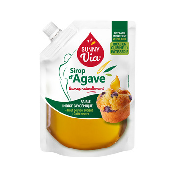 Sirop d'agave SUNNY VIA, sachet de 450g