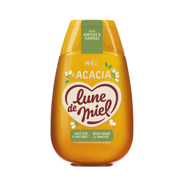 Miel d'acacia LUNE DE MIEL, 500g