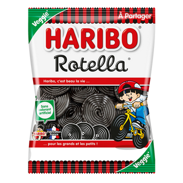 Bonbon Rouleaux de réglisse Rotella HARIBO, 300g