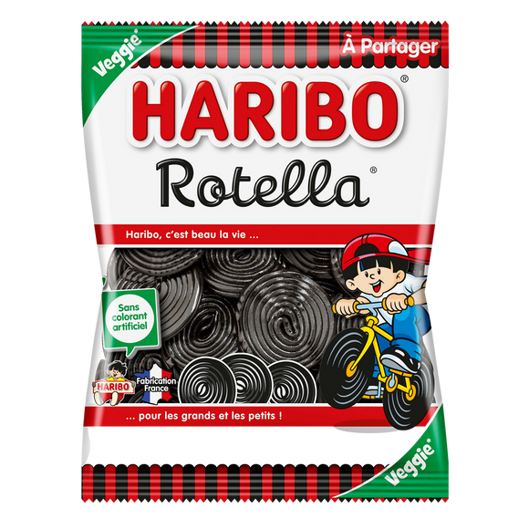 Bonbon Rouleaux de réglisse Rotella HARIBO, 300g