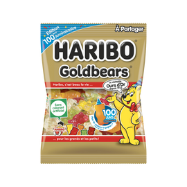 Bonbons ours d'or, sachet de 300g