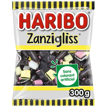 Bonbon Zanzigliss HARIBO, 300g