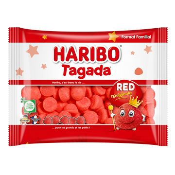 Bonbon Tagada HARIBO, sachet de 400g