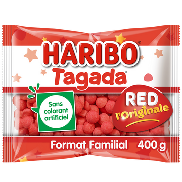 Bonbon Tagada HARIBO, sachet de 400g