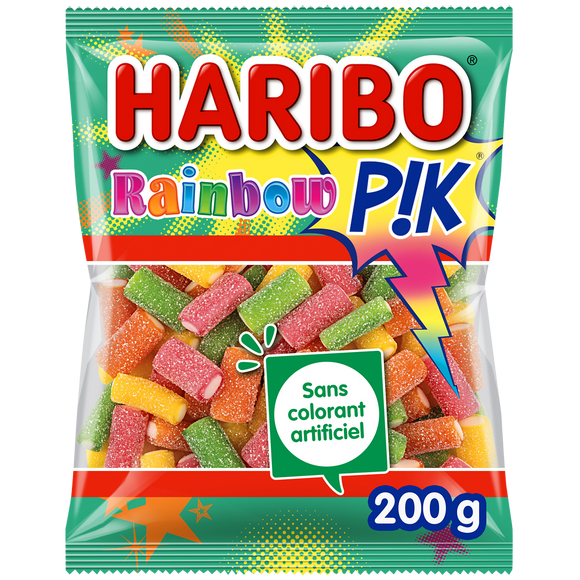 Bonbon Rainbow pik HARIBO, 200g