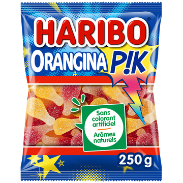 Bonbon Orangina pik HARIBO, sachet 250g