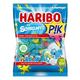 Bonbon Les schtroumpfs Pik HARIBO, 275g