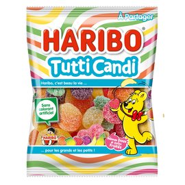 Confiserie tutti candi bonbons HARIBO, sachet de 250g