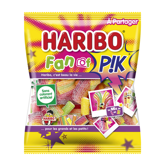 Bonbon Fan of pik HARIBO, sachet de 200g