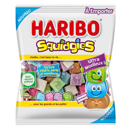 Confiserie gélifiée fantaisie Squidgies HARIBO, 200g