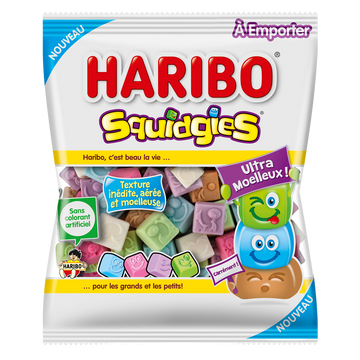 Confiserie gélifiée fantaisie Squidgies HARIBO, 200g
