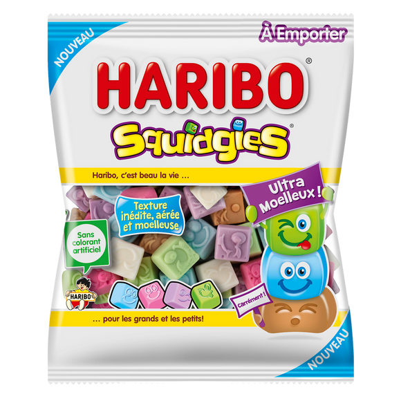 Confiserie gélifiée fantaisie Squidgies HARIBO, 200g
